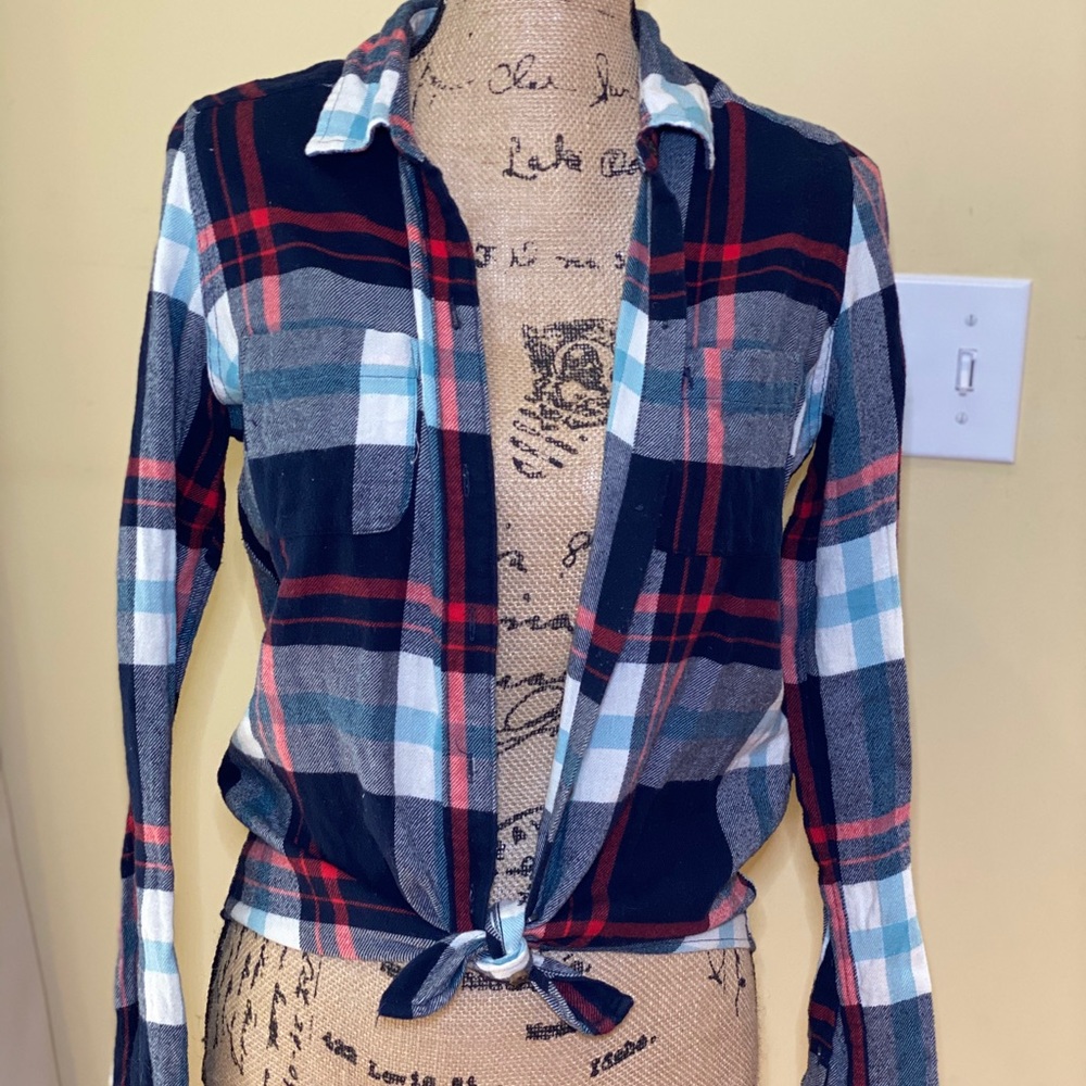 Abercrombie & Fitch Flannel Top
